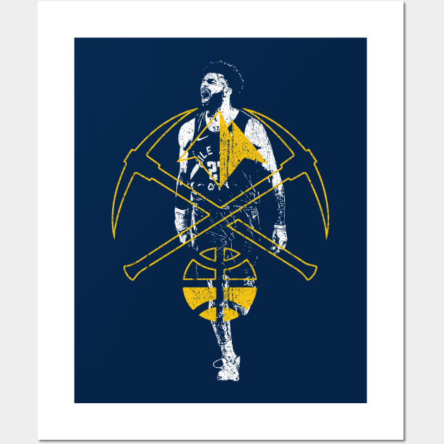 Jamal Murray Wall Art by huckblade